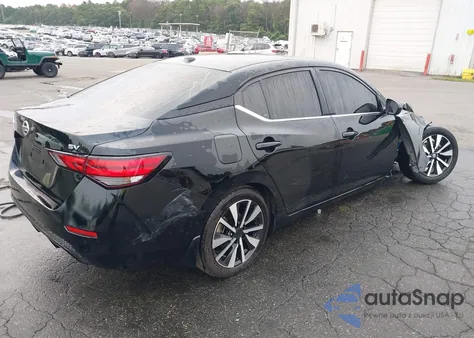 2021 Nissan Sentra Sv Xtronic Cvt z USA, uszkodzony, nr VIN 3N1AB8CV5MY256816